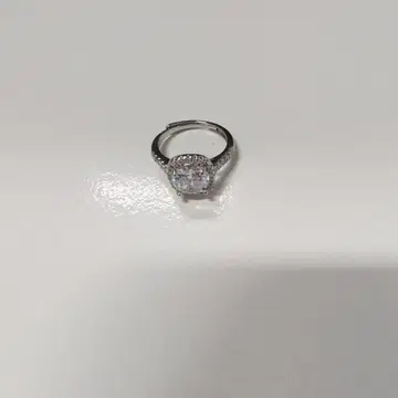 925 실버 스퀘어 컷 반지