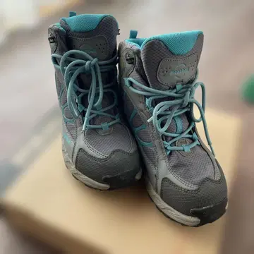 Merrell 등산화 그레이/터콰이즈