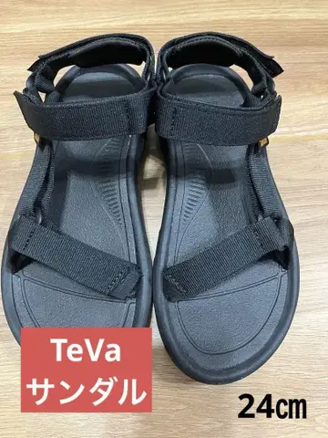 Teva 블랙 스포츠 샌들