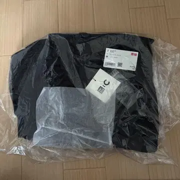 UNIQLO 와이드 핏 카고 팬츠 M 유니클로 블랙