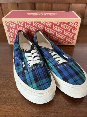 VANS Authentic 44 DX 애너하임 7H 블랙워치