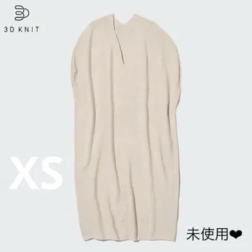 3D KNIT 원피스 코쿤 원피 마메쿠로 x UNIQLO