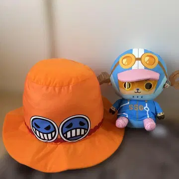 ONE PIECE 에이스 모자 초파 봉제 인형 세트