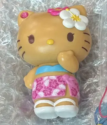 산리오 토코나츠 바케이션 시크릿 마스코트 키티 핑크
