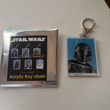 스타워즈 STAR WARS 증명사진풍 키링 보바페트 새상품