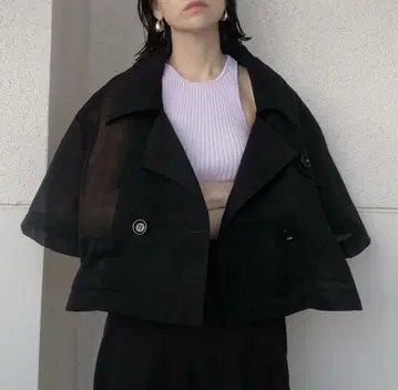 iirot 숏 슬리브 자켓