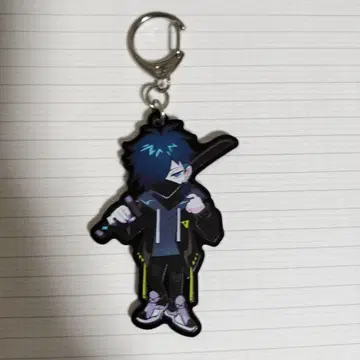 crazy raccoon CR vanilla color key chain