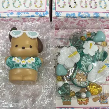 산리오 토코나츠 바캉스 마스코트 스트랩 포차코 2세트