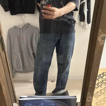 Hurley burley dnm 블루 데님