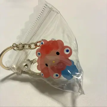 산리오 먁먁 클리어 키링