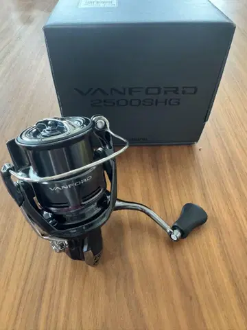 VANFORD 2500SHG 낚시릴 박스 포함