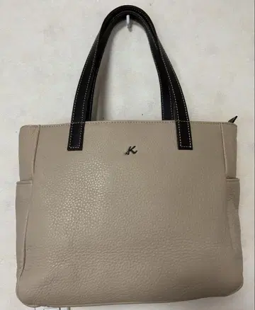 KITAMURA 키타무라 토트백 베이지 천연 가죽