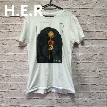 해외 구매 HER T셔츠 hip-hop T-shirt