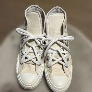 CONVERSE All Star 화이트 하이컷 스니커즈