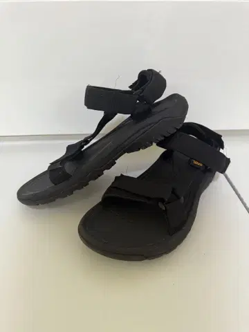 [새상품급] Teva 블랙 스포츠 샌들 26cm