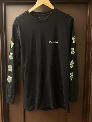 Maharishi 블랙 롱 T