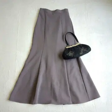 GRL 머메이드 플레어 스커트 [gc60] 모카 깔끔한 I라인 S