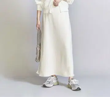 BEAUTY&YOUTH 폴리에스테르 머메이드 플레어 스커트