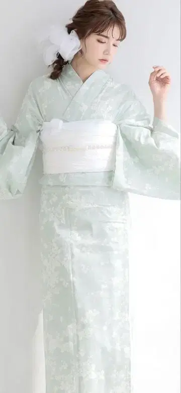 유카타 Dita 물거품의 새싹 가락 그린