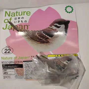가챠 일본의 생물 참새 Nature of Japan 이키몬 새