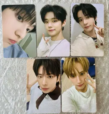 txt 유니버셜 특전 5종 컴플 트레이딩 카드