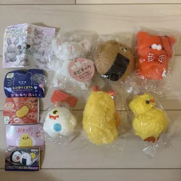 새상품 가챠가챠 6세트 봉제 인형 마스코트