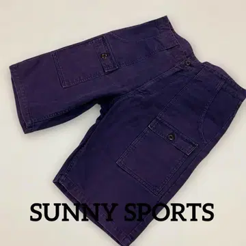 SUNNY SPORTS 컬러 하프 팬츠 SIZE 40 퍼플 #1807