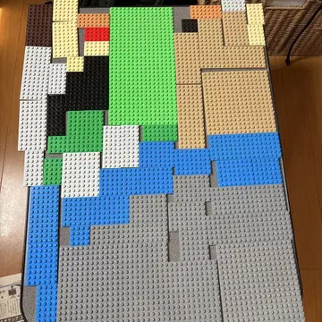LEGO 플레이트, 기초판 70매 세트! 대량 묶음 판매