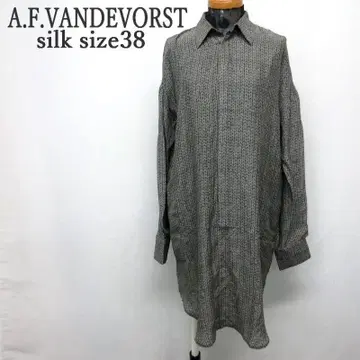 MY1112 A.F.VANDEVORST 반데보스트 실크 셔츠