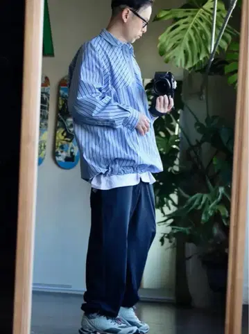 FreshService CORPORATESTRIPEANORAK SHIRT