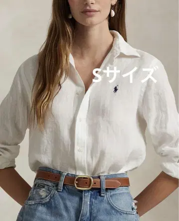 polo 폴로 랄프 로렌 린넨 셔츠 마 100% 얇은 소재