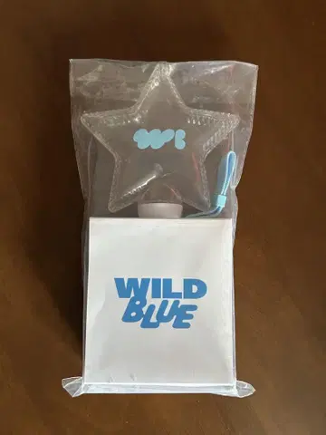 WILD BLUE 응원봉 별 모양