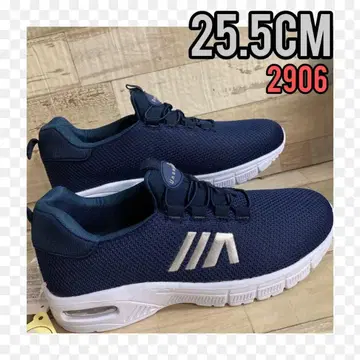 25.5cm 새상품 남성용 스니커즈 슬립온 메쉬 에어 navy