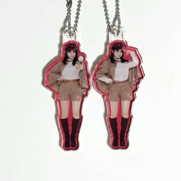 Juice=Juice 카와시마 미후 할로프로 컬렉션 키링 2종