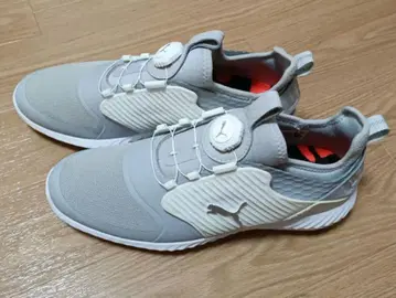 Puma 골프화 스파이크 그레이