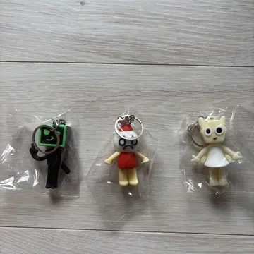 캐릭터 키링 세트 4종