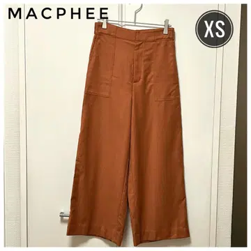 일본제 MACPHEE 맥피 여성용 팬츠 브라운 사이즈 32