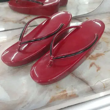 신부 조리 23.0cm 통굽 빨간색