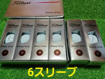[ 6 슬리브 ] 골프공 타이틀리스트 Pro V1x