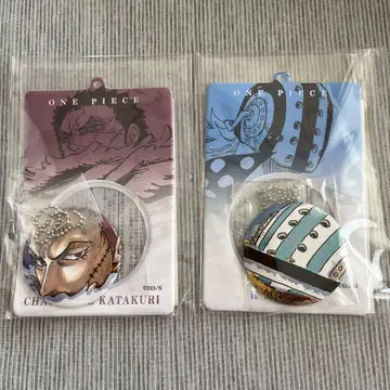 ONE PIECE 원피스 캔뱃지 & 특제 홀더 카타쿠리 킬러