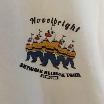 Novelbright 티셔츠 SKYWALK TOUR 2018 2019