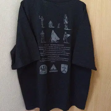 STAR WARS 블랙 티셔츠 미사용