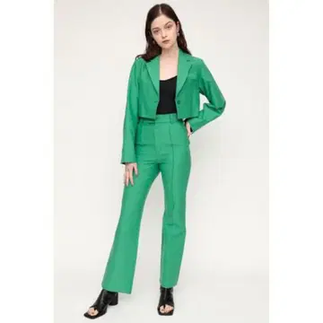 SLY PINTUCK FLARE 팬츠