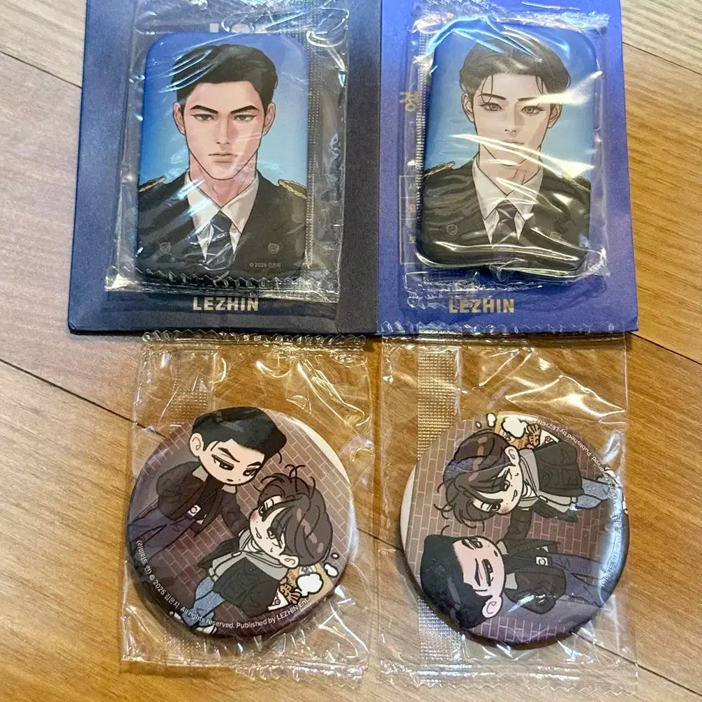 Lezhin Ahbwak Limited Run Can Badge Proof Photo Bulk