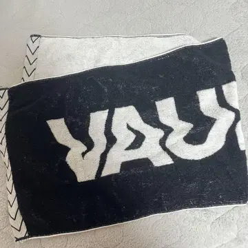 Vaundy 로고 자카드 타월 블랙 2024