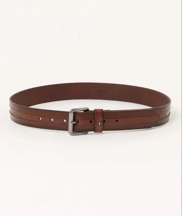 TOMMY HILFIGER 브라운 가죽 벨트