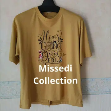 새 상품 대인기 브랜드 MissediCollection 에디 쨩 티셔츠