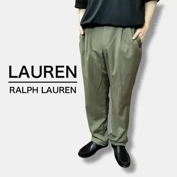 상태 좋음 노포 RALPH LAUREN 2턱 트라우저 SL1-732