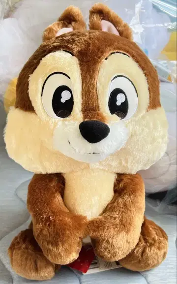 새상품 디즈니 칩 봉제 인형 귀여운 약 43cm