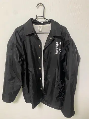 CHALLENGER 나일론 자켓 M 블랙 SPOTAN 디자인